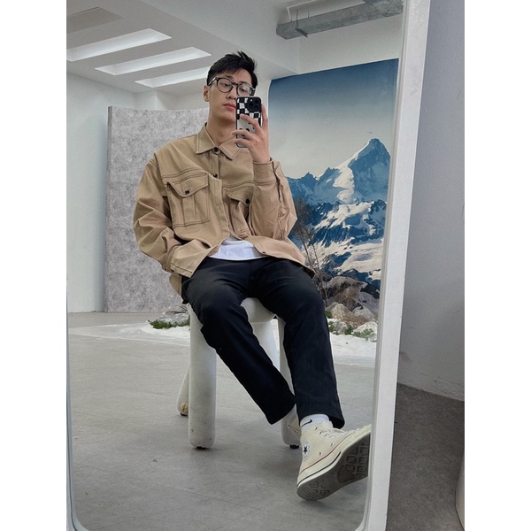 Áo sơmi kaki MOB Shirt - Blaziee