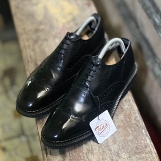 [Giày 2hand] [Size 42] Giày Tây Buộc Dây Màu Đen