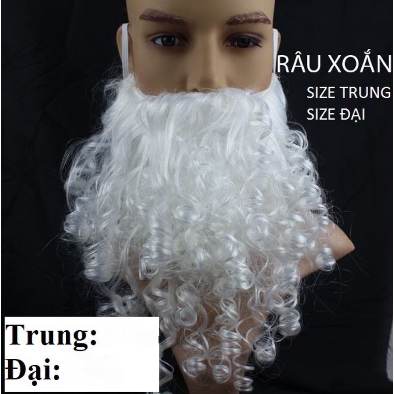 Bao Tay Noel, Túi Quà Noel, Bộ Râu Ông Già Noel Phụ Kiện Hoá Trang Trang Phục Noel