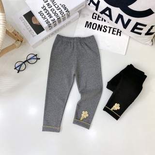 Quần legging cotton bé gái 2-7y