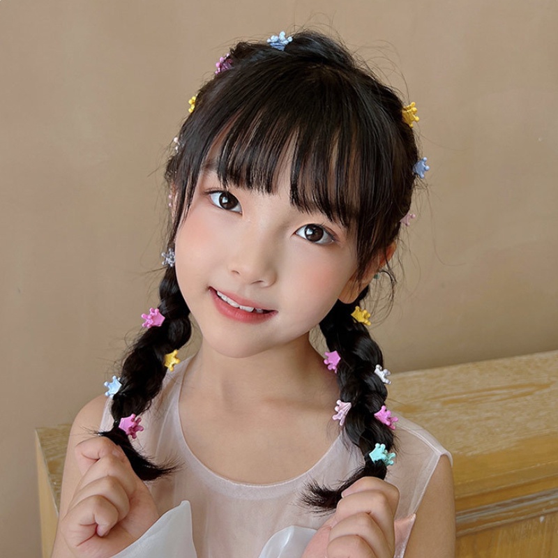 Set 36 Kẹp Tóc Nhiều Màu Sắc Thời Trang Thu Đông Cho Bé