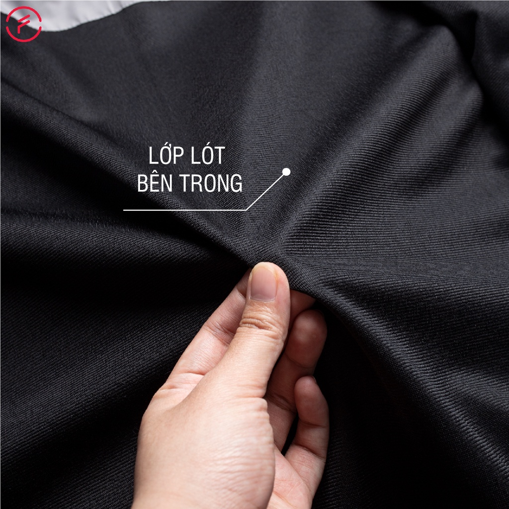 Áo gió thể thao nam Fasvin 2 lớp có mũ chất liệu cao cấp mềm mại co giãn AG22549.SG