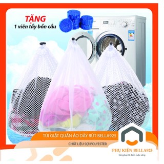 Túi giặt đồ máy giặt Bella925 combo 3 túi giặt quần áo dây rút thông minh tiện lợi