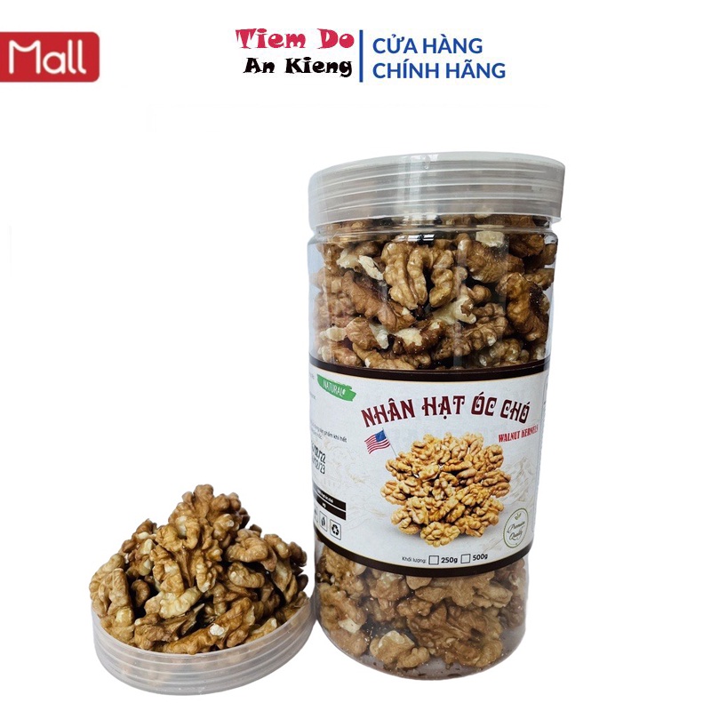 Nhân Hạt ÓC CHÓ Vàng Nập Khẩu Sấy Nguyên Vị Loại 1 500Gram .
