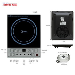 Bếp từ đơn Midea MI-B2015DE