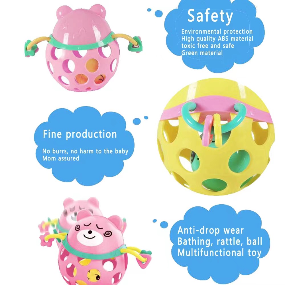0-36 tháng Baby Ring Puzzle Toy