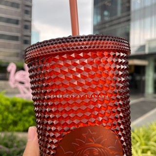 [Chính hãng] Ly Starbucks Studded Pumpkin Haloween 710ml
