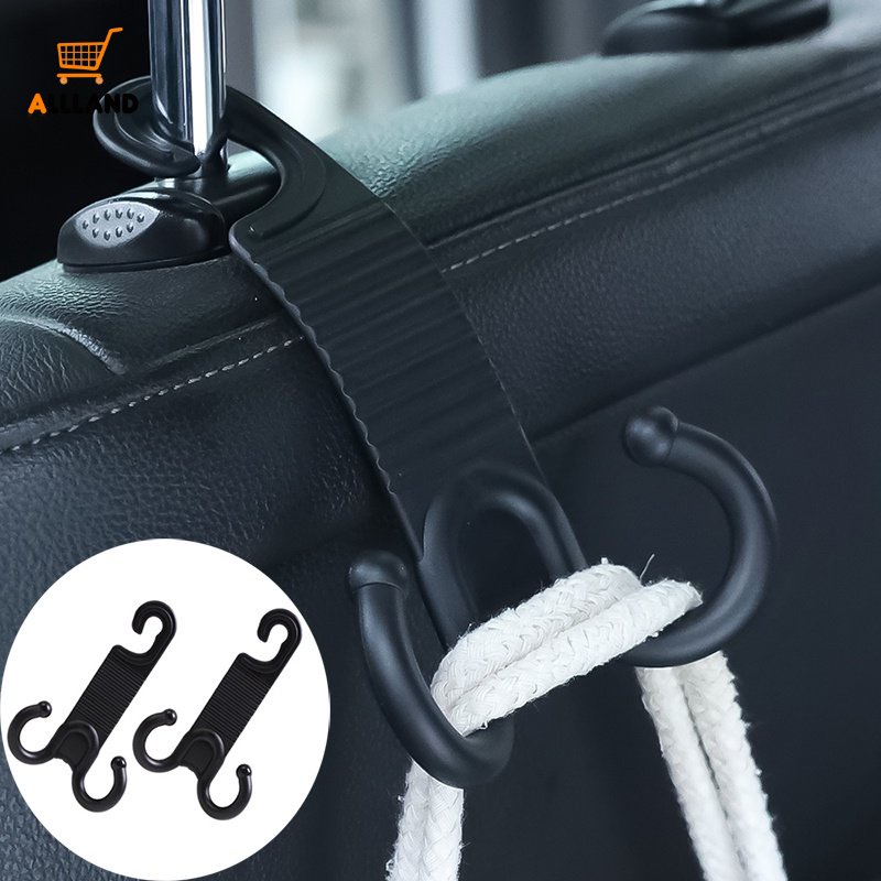 Bộ 2 Móc Treo Túi Xách / Ghế Ngồi Xe Hơi Bằng Nhựa PP Tiện Dụng