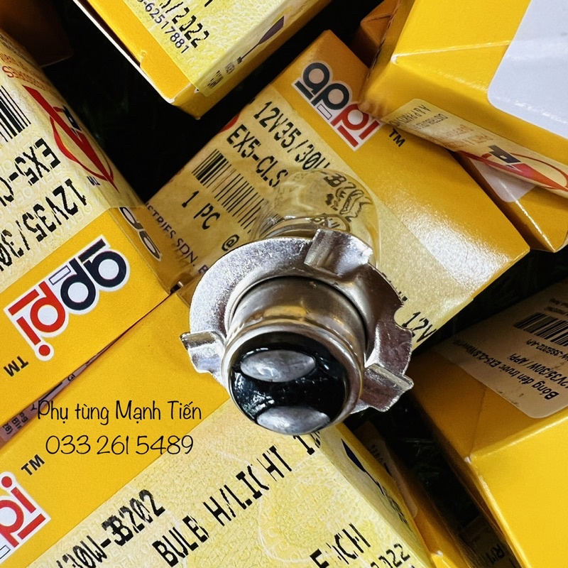 Bóng đèn Wave Thái 110 Malaysia zin siêu sáng và gom