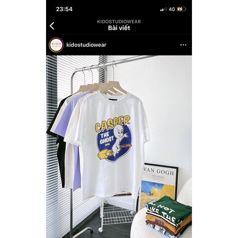 Áo thun Casper Kidostudiowear