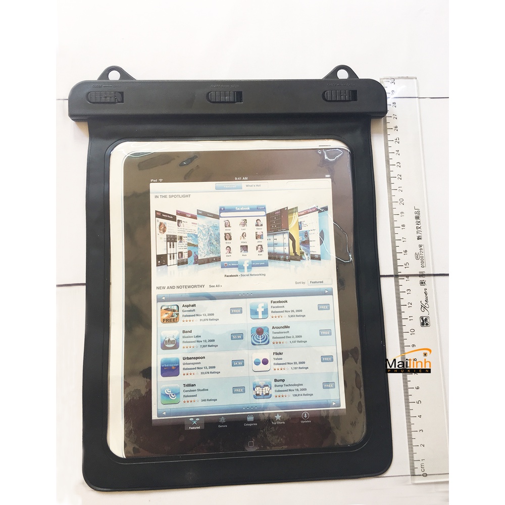 TÚI CHỐNG NƯỚC CHO IPAD CỰC TO