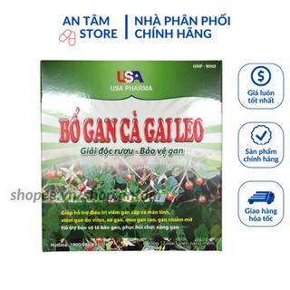 Viên uống Bổ gan cà gai leo (Hộp 60 viên)  giúp bảo vệ tế bào gan, tăng cường chức năng gan
