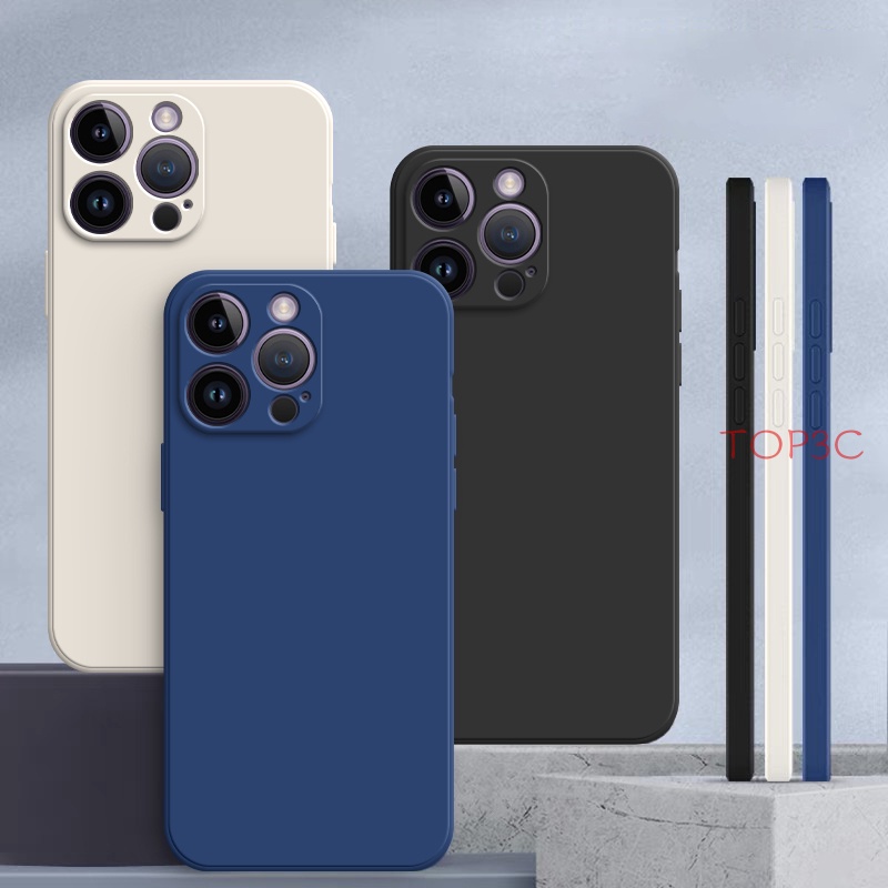 Ốp Điện Thoại Màu Trơn Cho iPhone 14 Pro max iPhone 11 Pro max iPhone 12 Pro max iPhone 13 Pro max YT