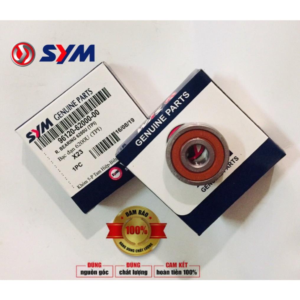 Vòng Bi, Bạc Đạn 6200 SYM - Cho Xe Máy - Tiêu Chuẩn Quốc Tế, Chất Lượng Cao, Bền Bỉ - SYM Việt Nam