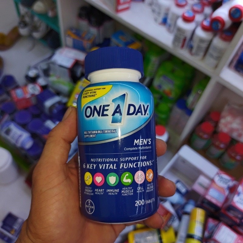 one a day men viên vitamin tổng hợp dành cho nam dưới 50 tuổi [ Hàng Mỹ ]