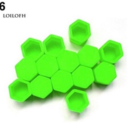 Nắp Chụp trang trí bảo vệ Silicon silicone bulong tán ốc mâm đúc lazang trục bánh xe hơi ô tô 21mm Toyota Vios Innova