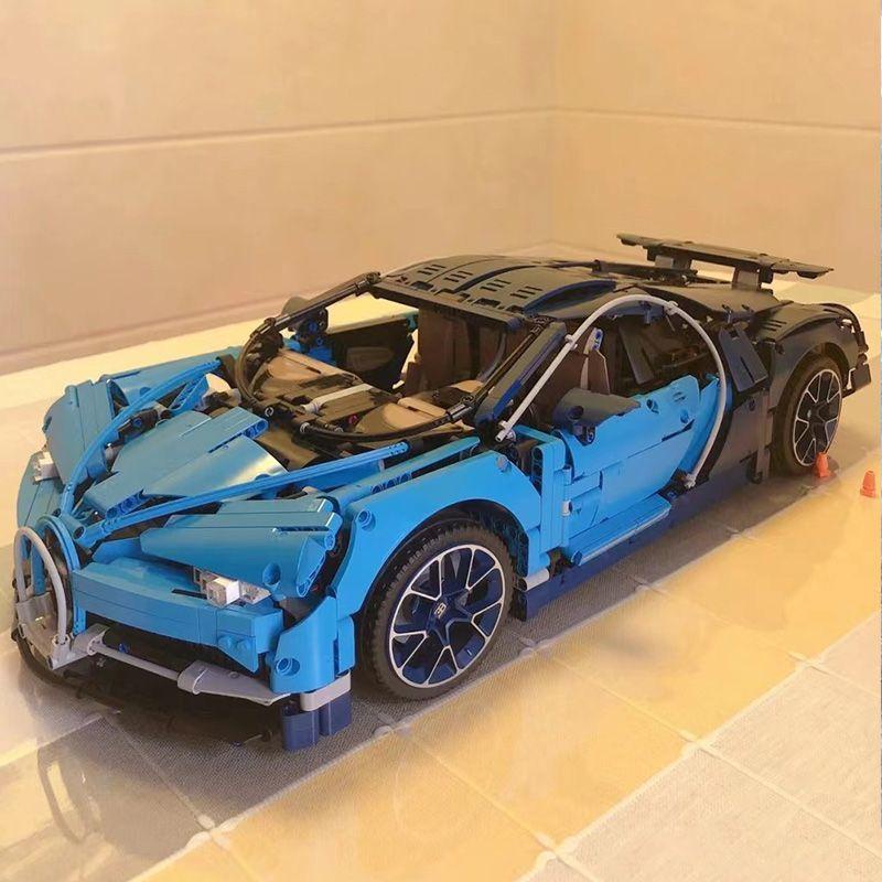 Urchin Toys**Đồ Chơi Lắp Ráp Tương Thích Mô Hình Siêu Xe Lamborghini V12 Mô Hình Siêu Xe Thể Thao Bugatti Đồ Chơi