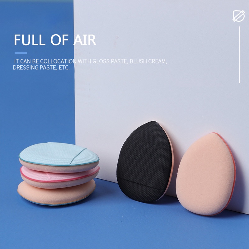 Fingertip Mini Puff Mini Concealer Cushion Finger Sponge wine01