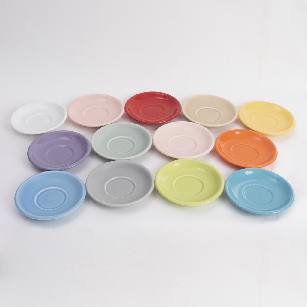 Volcano Đĩa sứ Origami Cappuccino Latte Bowl Saucer 140mm