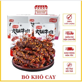 Bò khô thanh cay - bò khô xé sợi siêu ngon - gói 17gr