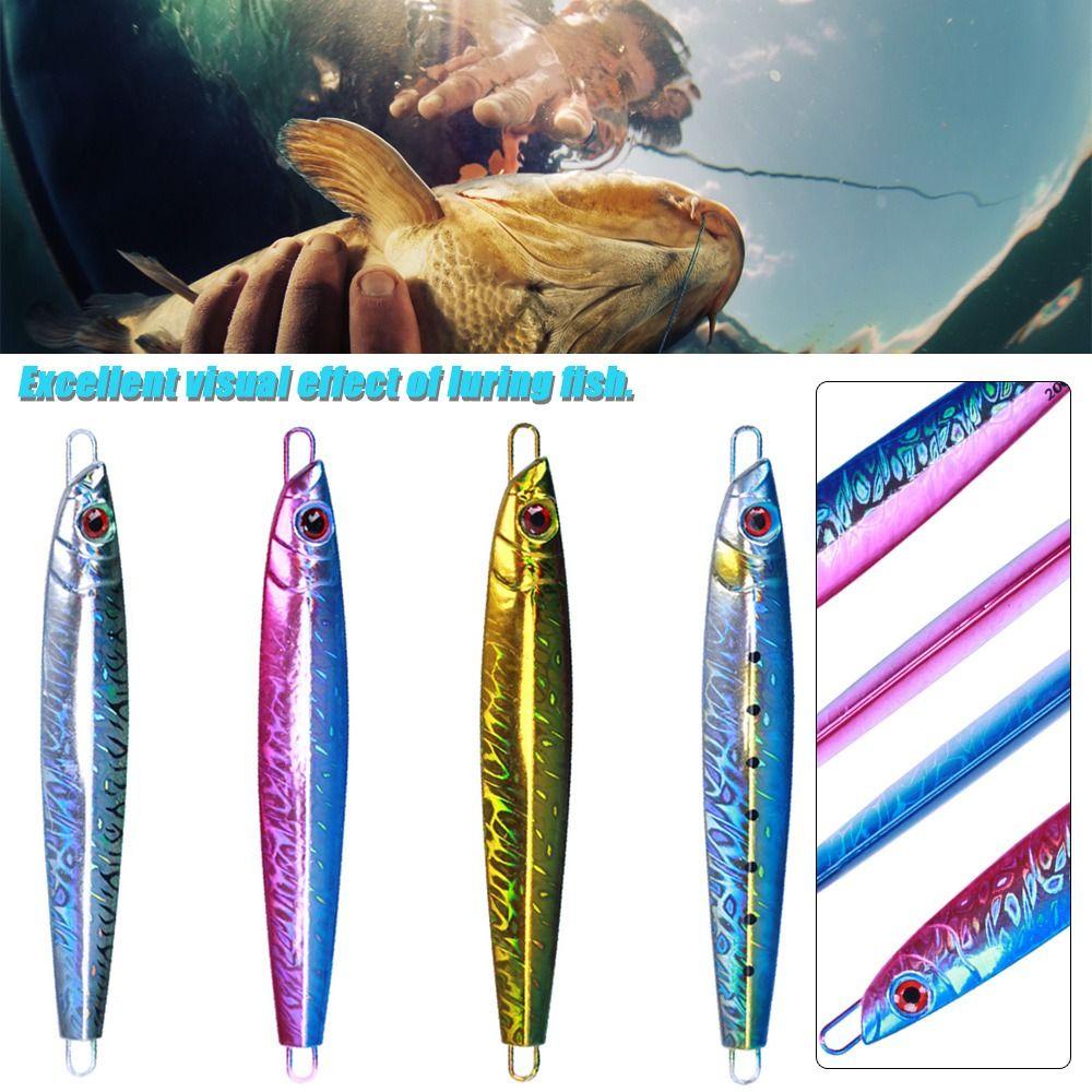 LET Mồi Câu Cá Giả Bằng Kim Loại 4 Màu 100g 120g