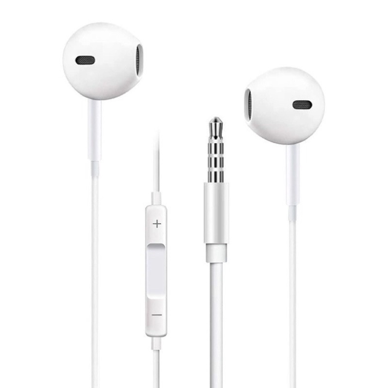 Tai Nghe Dây Jack 3,5 mm 6/6s/6Plus/7 Android Chống Ồn - Micro Đàm Thoại -- Linh kiện loại 1 | BigBuy360 - bigbuy360.vn