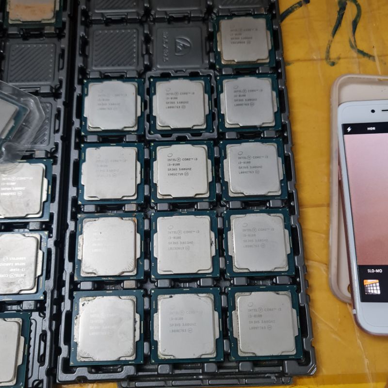 CPU Intel Core i3 8100  cũ