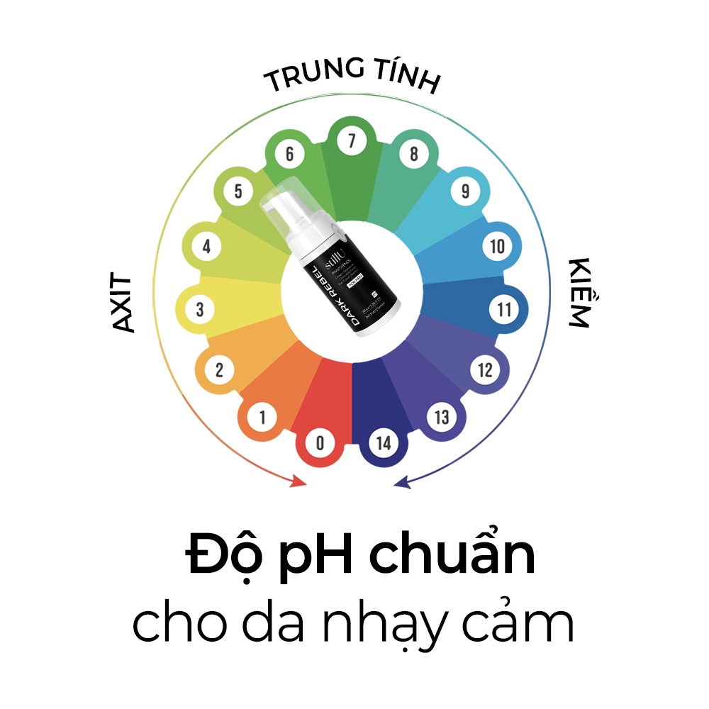 Combo dung dịch vệ sinh tạo bọt nam giới, dung dịch vệ sinh nam Dark Rebel 100ml & Silver Winter 100ml