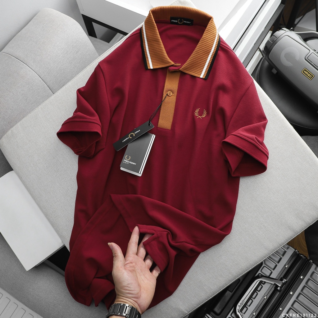 [ XUẤT XỊN ] Áo thun polo thời trang , áo thun cổ trụ nam, mắt vải cá mập xịn mịn, phối viền tinh tế 191122