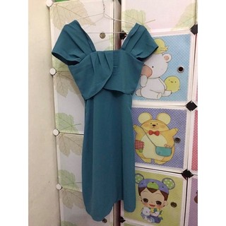 Váy cổ nơ/váy xoắn eo (Phuong phan design)