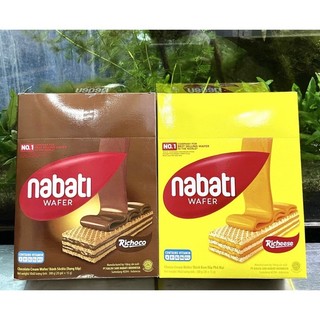 Bánh Kem Xốp Nabati Phô Mai Hộp 300g (20thanh x15g)