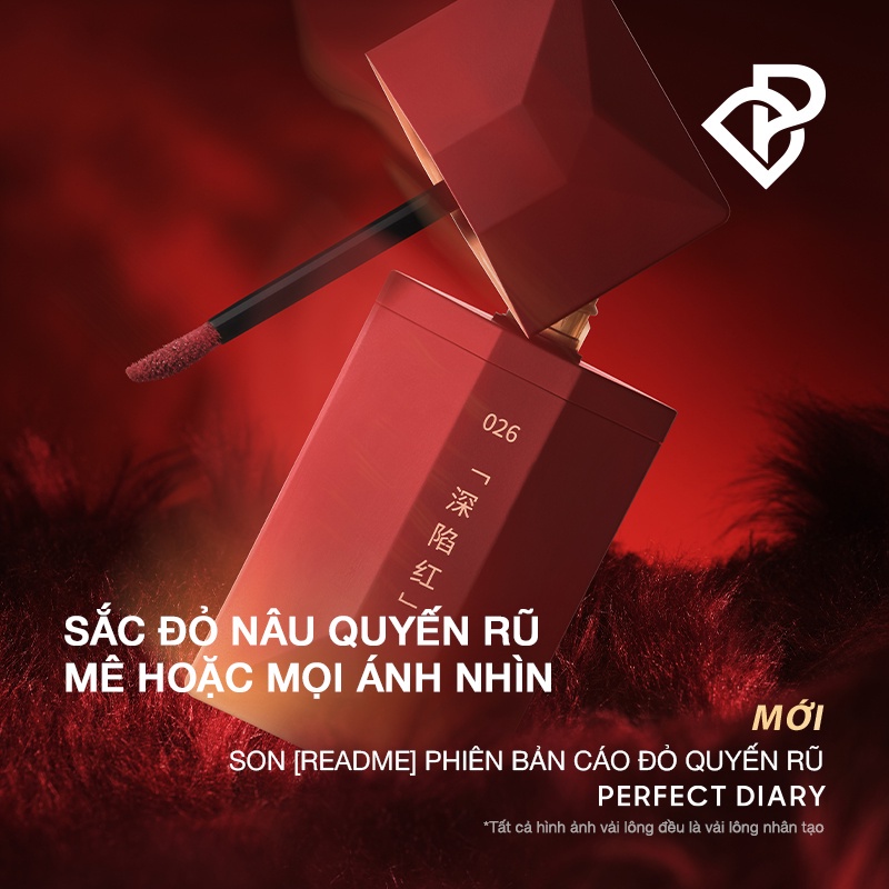 Set Phấn Nước Perfect Diary Kiềm Dầu Mịn Lì Che Phủ Hoàn Hảo Kèm Son Môi Readme Lâu Trôi (Màu Sắc Tùy Chọn)