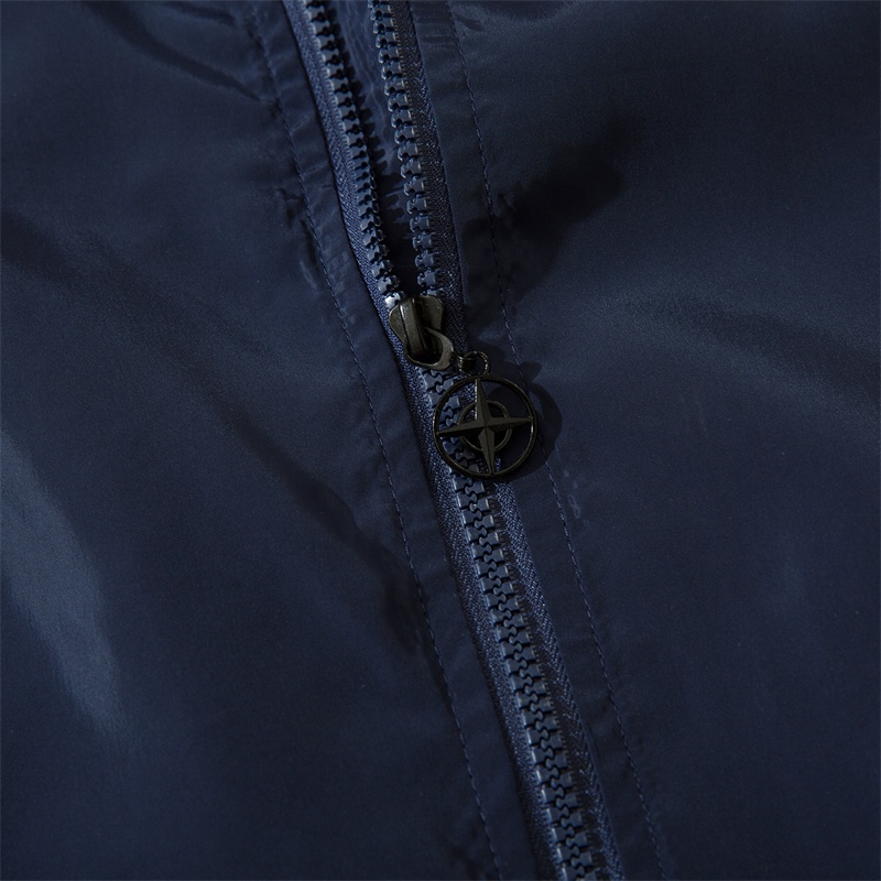 Áo Khoác Bomber Thêu Logo Stone Island100% Chính Hãng Dành Cho Nam