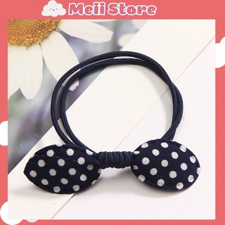 Set 5 chun buộc tóc, dây chun cột tóc cho bạn gái