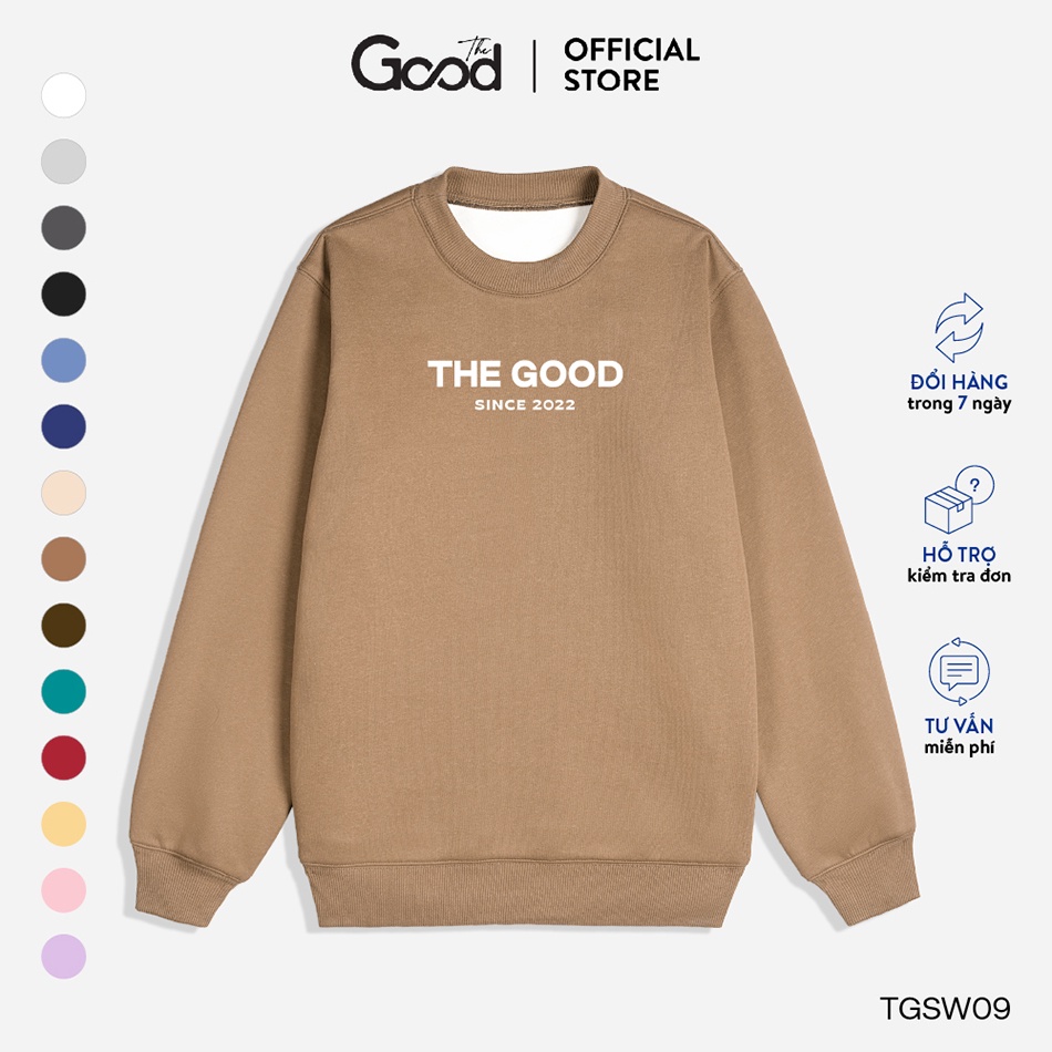 Áo Sweater Unisex THE GOOD/ Basic Sweater