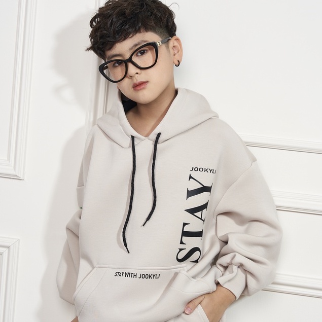 Bộ áo Hoodie Stay JOOKYLI bé trai 93B0611