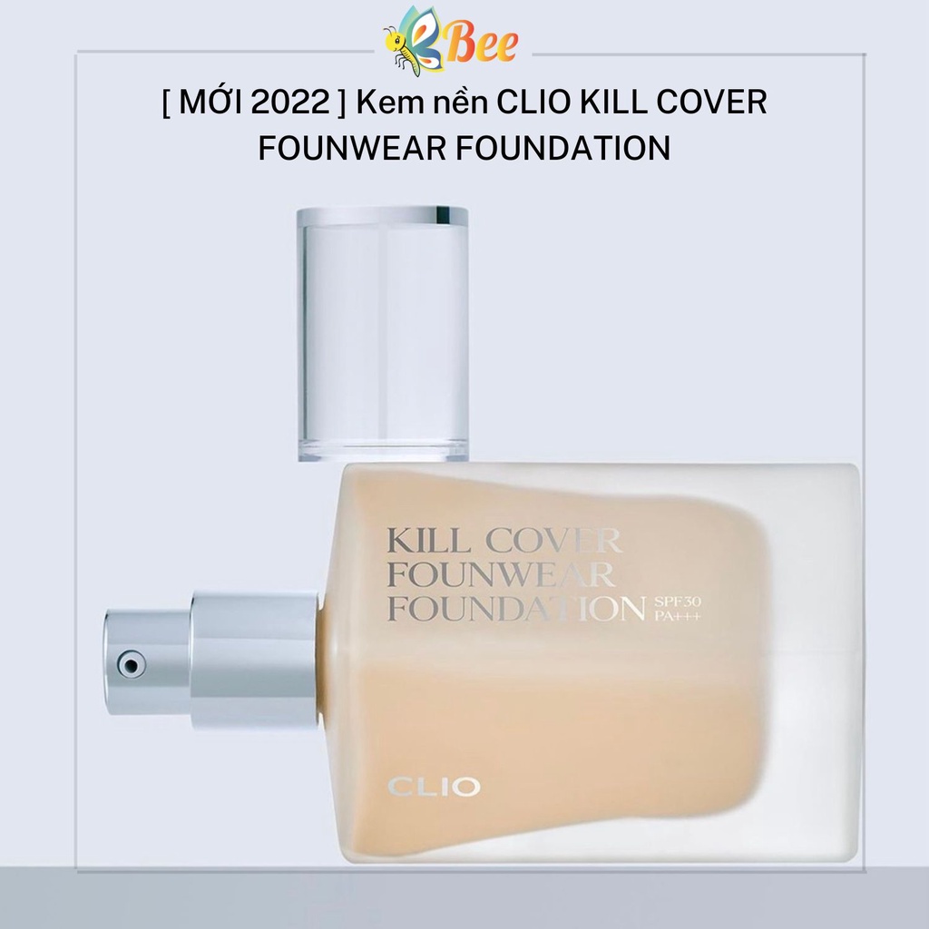 Kem nền CLIO KILL COVER FOUNWEAR FOUNDATION