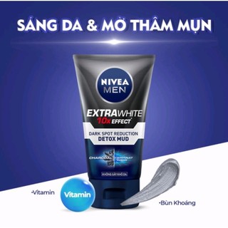 Sữa rửa mặt nivea MEN 100g