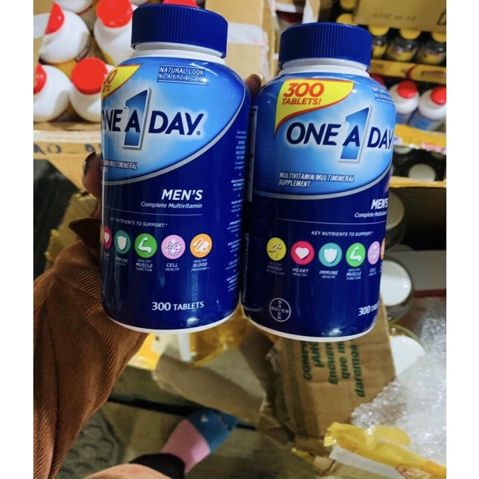 Viên uống vitamin One A Day Men của Mỹ. Lọ 300 viên ( Dành Cho Nam )