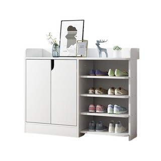 Tủ giày, kệ để giày dép tiện lợi gỗ mdf phủ melamine chống trầy ghc-5538