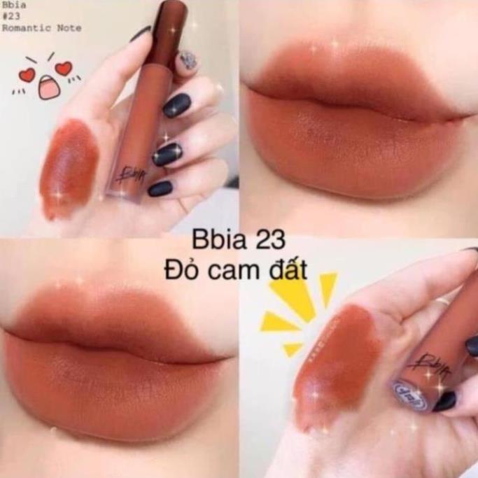 Son kem Bbia màu 25 đỏ nâu đất, màu 38 đỏ nâu trầm handmade ! ! ! New ❗ 👄 ®️