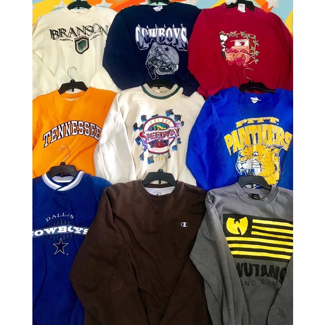 ÁO SWEATER MỸ 2HAND LOẠI 1 UNISEX