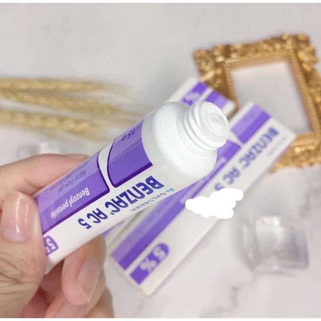 Gel Hỗ Trợ Giảm Sưng Mụn Benzac AC 5% - 15g