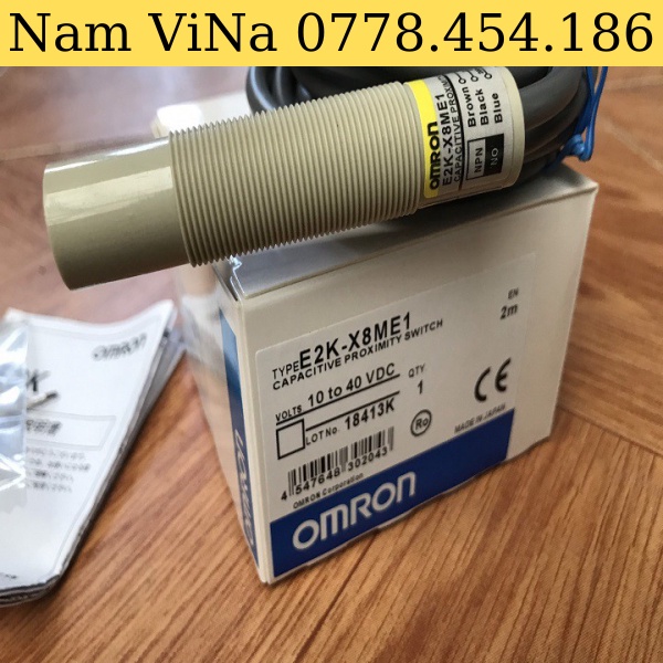 [Xuất vat] Cảm biến tiệm cận điện dung E2K-X8ME1