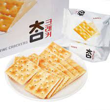 Bánh quy hàn quốc 5 loại hạt ngũ cốc CROWN CHAMGRAIN 336g - Hộp thiếc - Đại lý sỉ