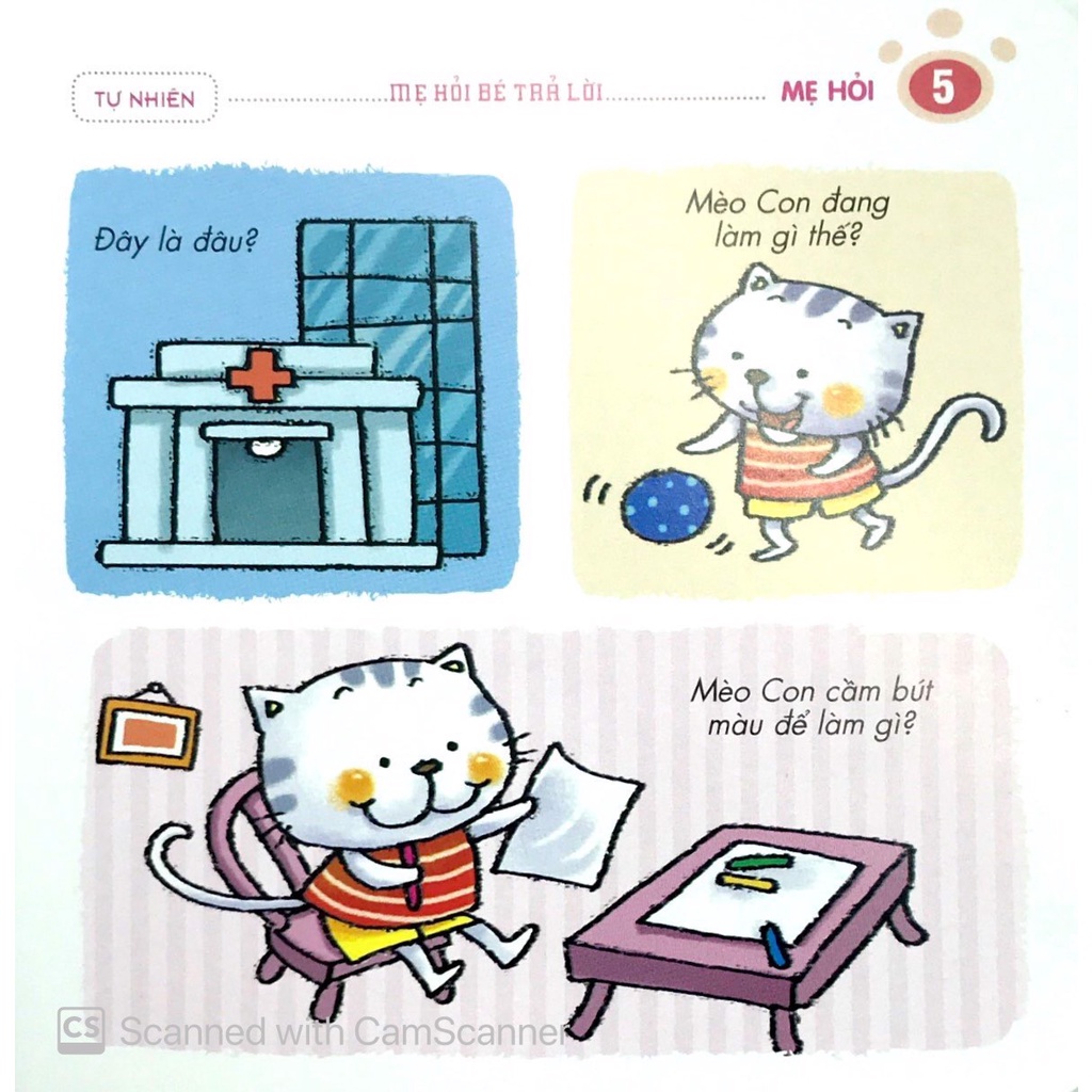 Mẹ Hỏi Bé Trả Lời - Sách Tương Tác Ba Mẹ Với Các Con - Kim Đồng