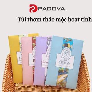 Túi Thơm Thảo Mộc Hoạt Tính Treo Phòng, Tủ Áo, Xe Hơi Khử Mùi PADOVA 3986