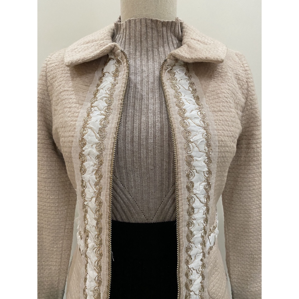 Áo khoác dạ tweed S28