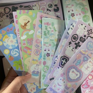 Zanmo nhãn dán sticker dễ thương trang trí