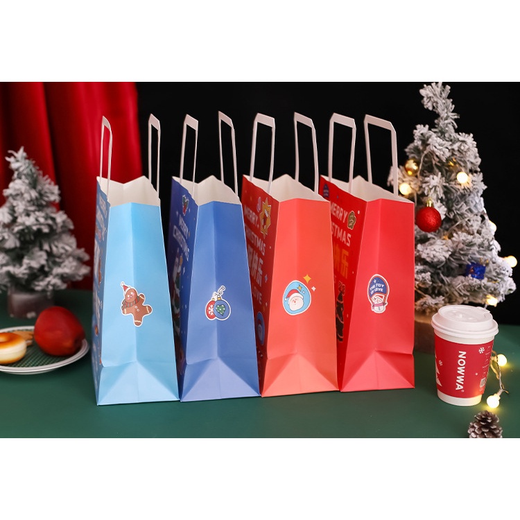 Túi giấy đựng quà Giang sinh , tui dung quà noel